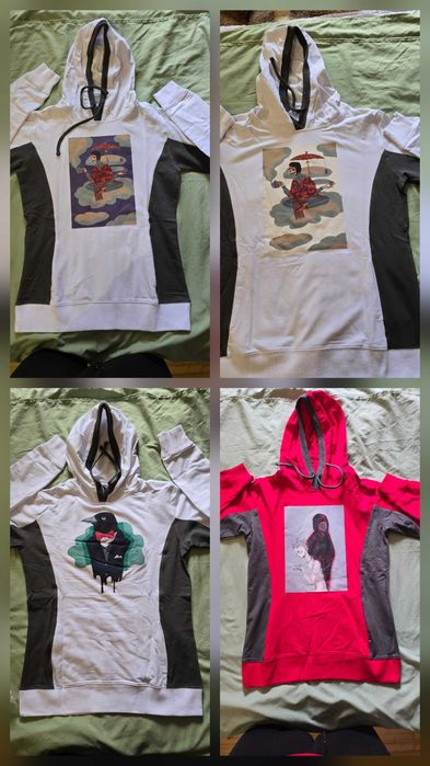 Суичър дамски,единични бройки,прекрасен печат.