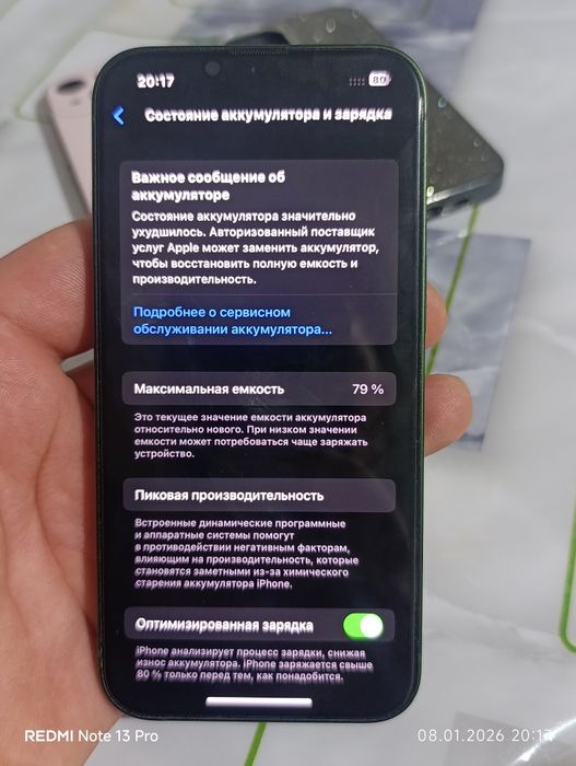 iPhone 13 зелёный