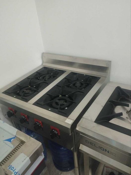 Газовая плита 2х кон. 3х кон. 4х кон. 6х кон. Gaz plitalar xar turlari