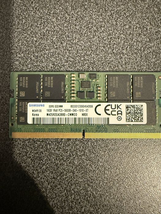 Memorie RAM Laptop Samsung DDR5 SODIMM 16GB 5600 MHz