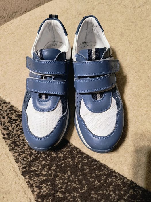 Маратонки за момче естествена кожа