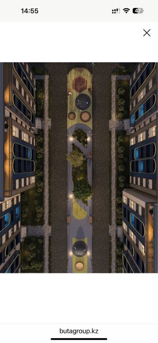 Продаем Евродвушку в жк Buta Mirai