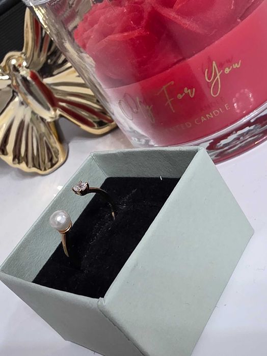 Inel argint cu Perla