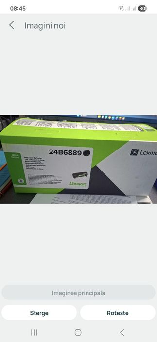 Toner Lexmark original