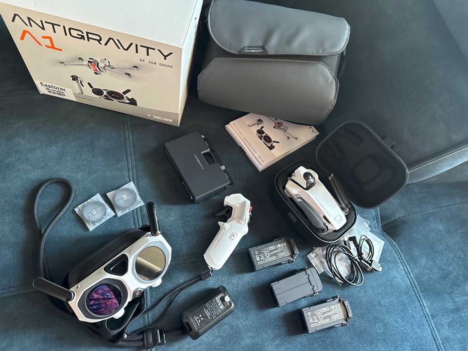 Нов Antigravity A1 Дрон с Explorer Bundle