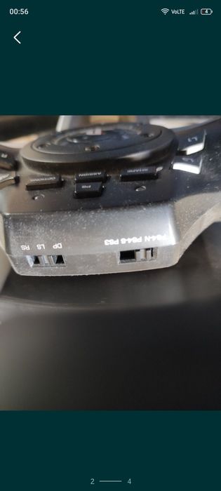 Руль продаётся работает на PS3 PS4