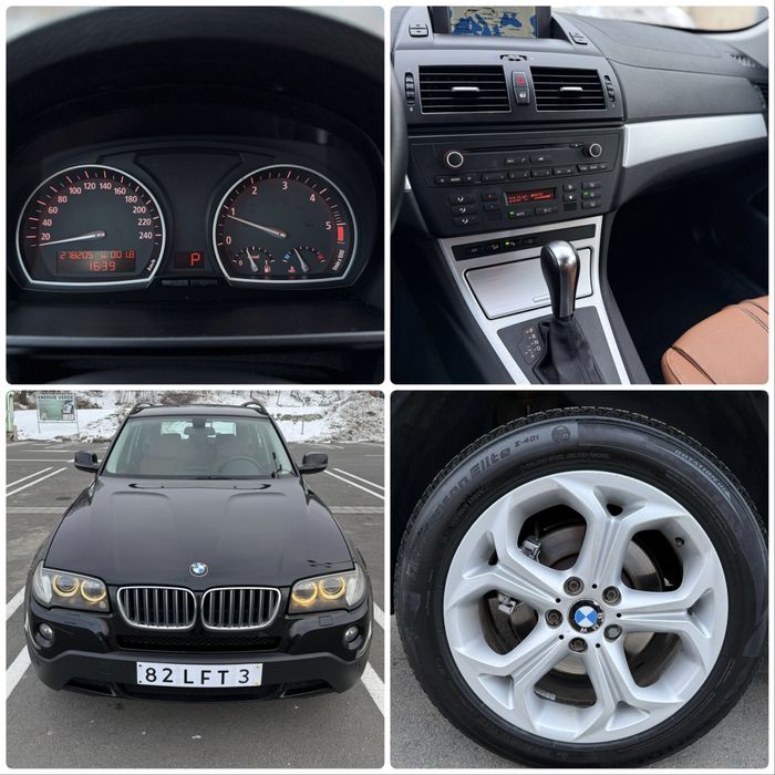 BMW X3 An 2010 Euro5  2.0 177  Piele Maro Cutie Automata