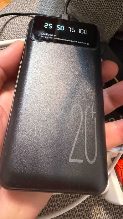 20000mAh Baterie Portabilă, 5V/2A, Dual USB, pentru Telefoane IOS/Android, Tablete și Alte Dispozitive Electronice, Baterie Li-Polymer Călătorii