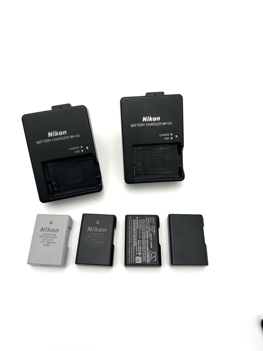 Kit foto complet Nikon D3100 si D3300 DSLR cu 4 obiective si accesorii