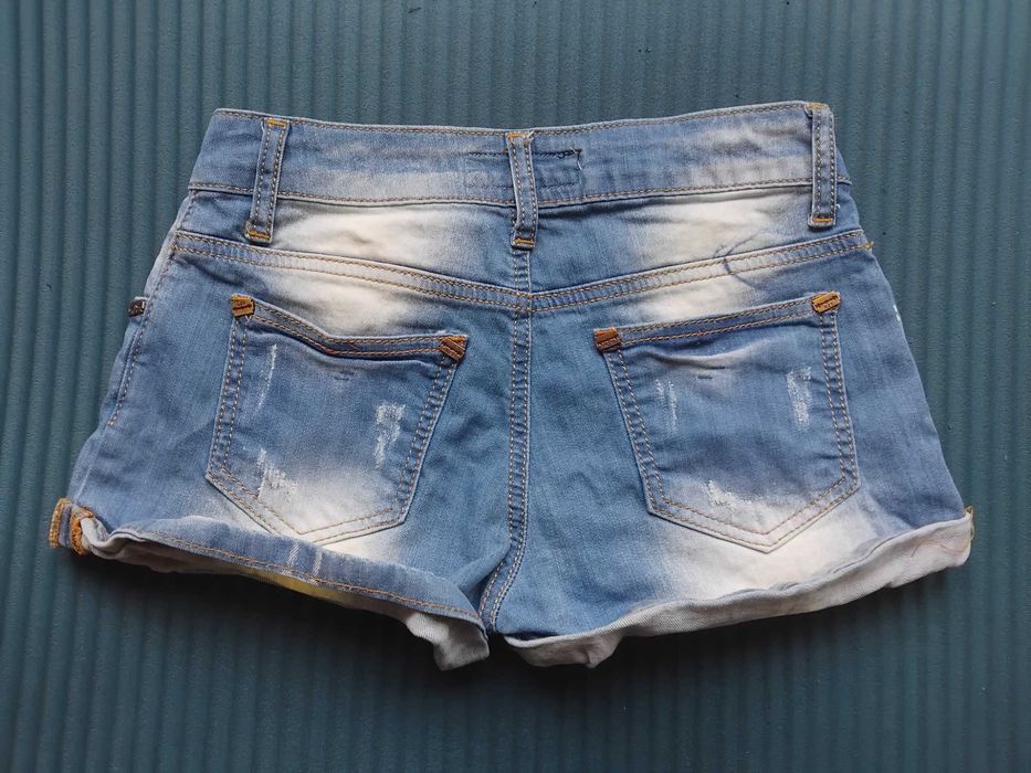 Дънкови къси панталони