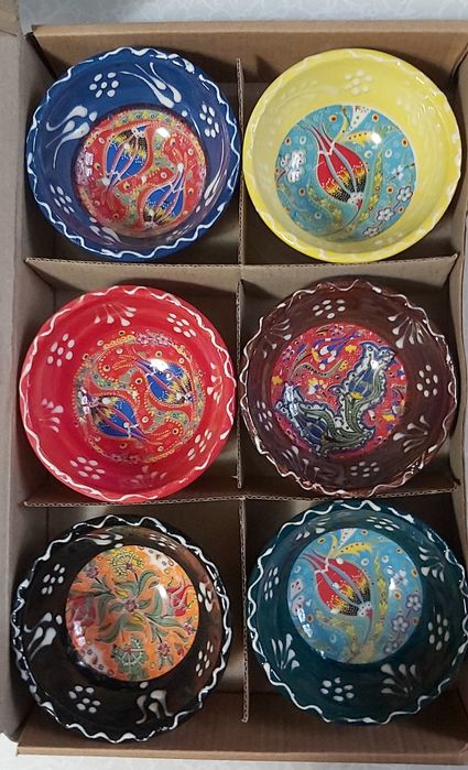 Комплект Керамични купички в кутия