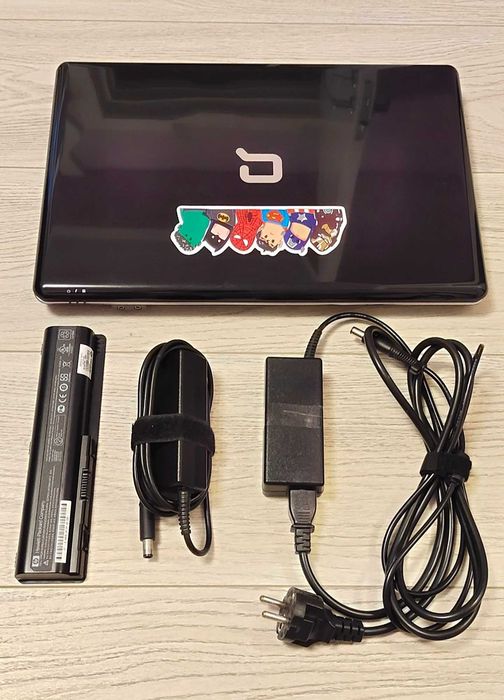 Laptop HP Compaq Presario CQ61, 240GB SSD, 4GB RAM, DVD-RW, Dual-Boot: Windows 11 Pro + Linux Mint 22