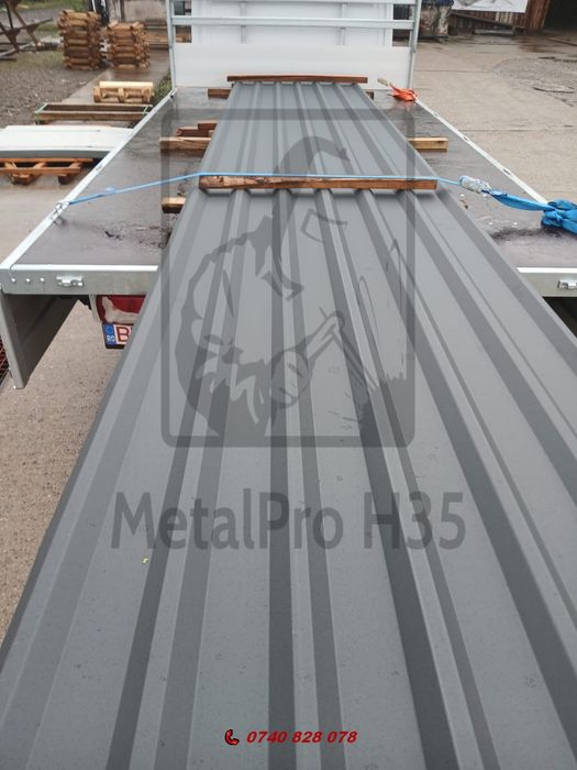 Tabla cutată H35 – 6.2m – grosime 0.5mm