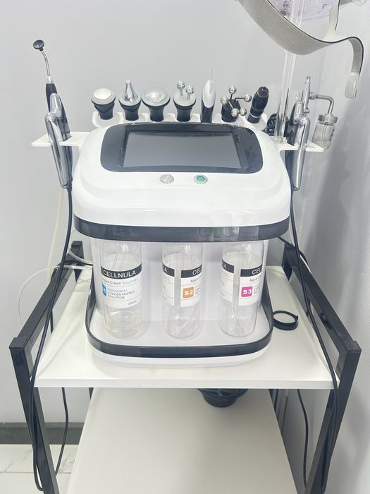 Аппарат для чистки лица , микротоки, рф лифтинг, Led маска, аквапилинг