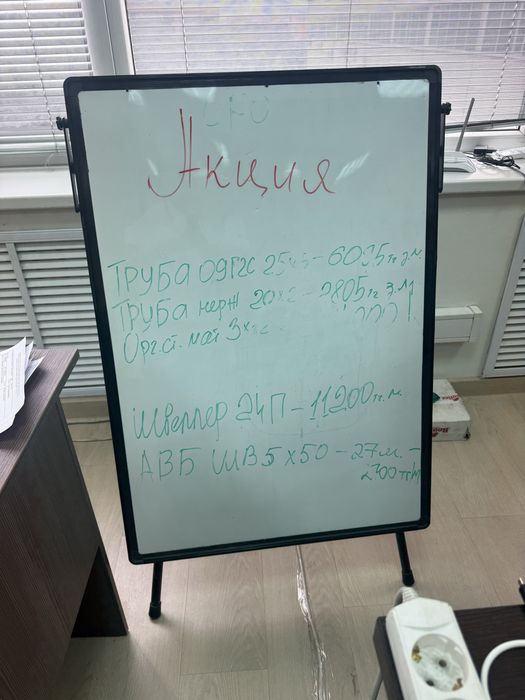 Доска для записей маркером