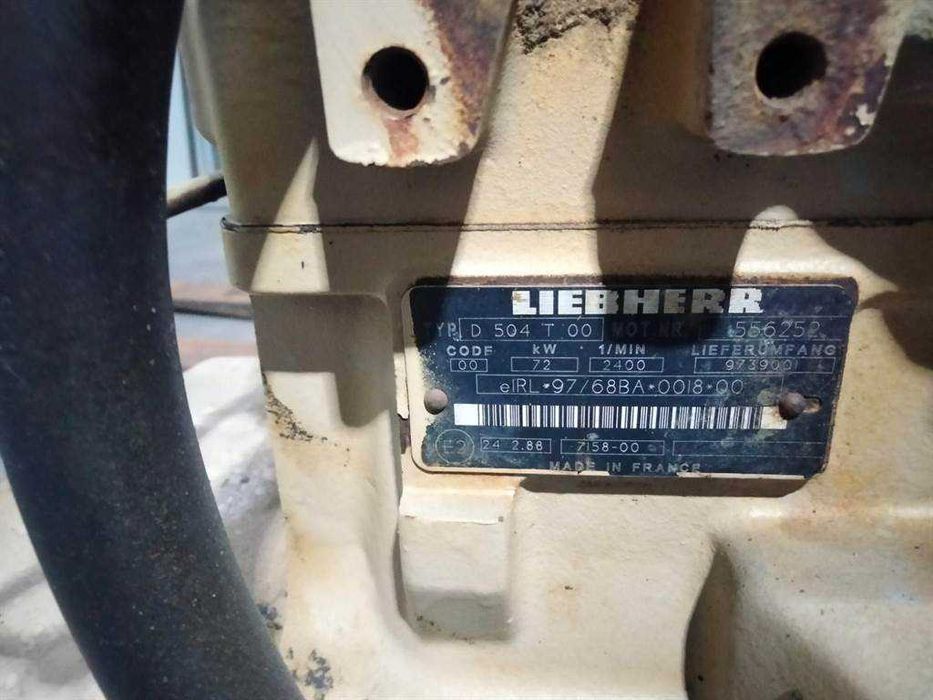 Motor complet Liebherr D504T 00 - Piese de motor Liebherr
