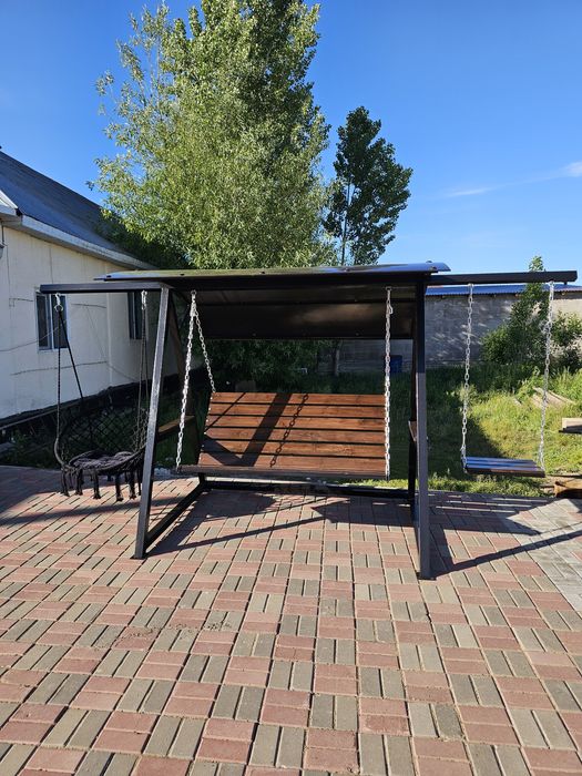 качели беседки курилки