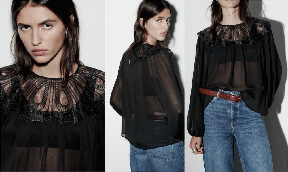 Интересни и елегантни ризи Zara, XS/S/М