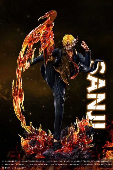 Figurină anime Sanji Diable Jambe One Piece 35cm FULL BOX