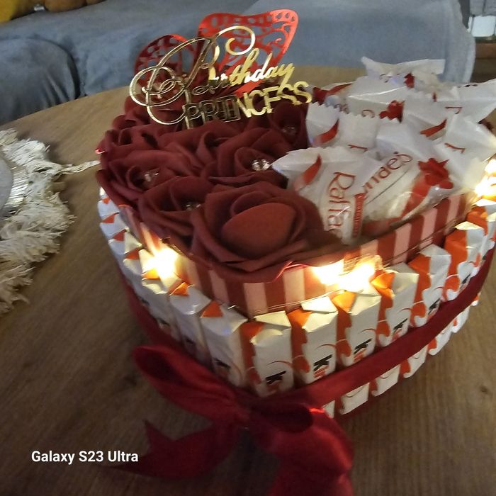 Подръчна композиция с бонбони