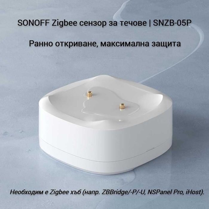 SONOFF SNZB-05P – Zigbee Сензор за Течове