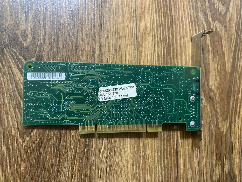 Vând retro 151-336 MADGE 100 16 4 PCI MK4 TOKEN RING ADAPTER