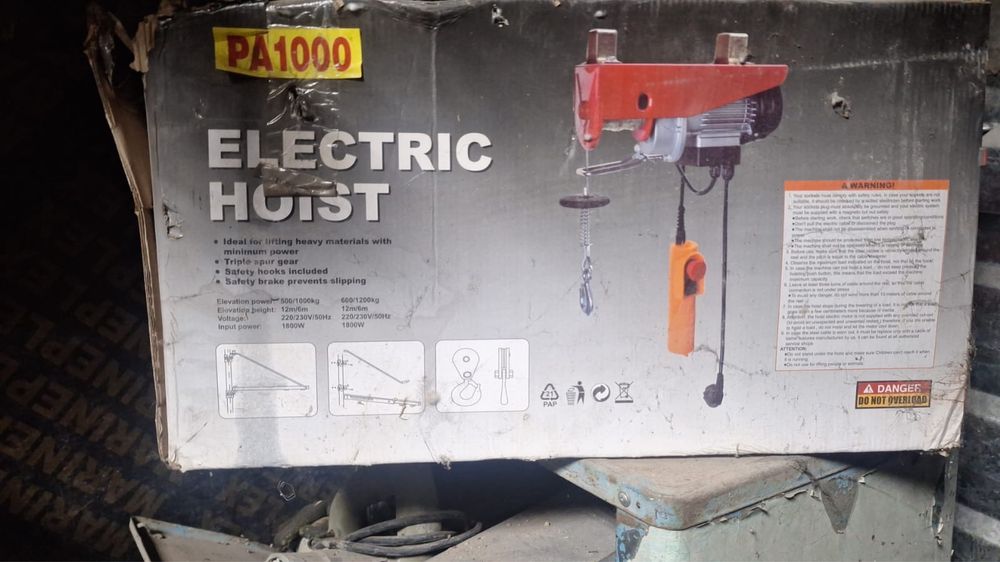 Электрлі таль 1000 кг | 12 м | 220V