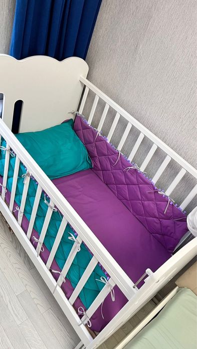 Кроватка маятник детская