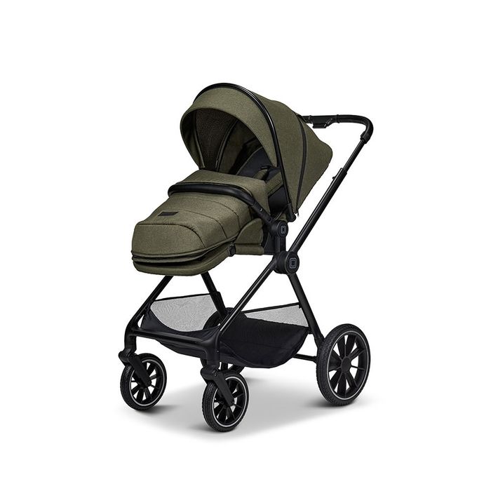 MOON Kомбинирана количка 2в1 CLICC MOSS GREEN MELANGE