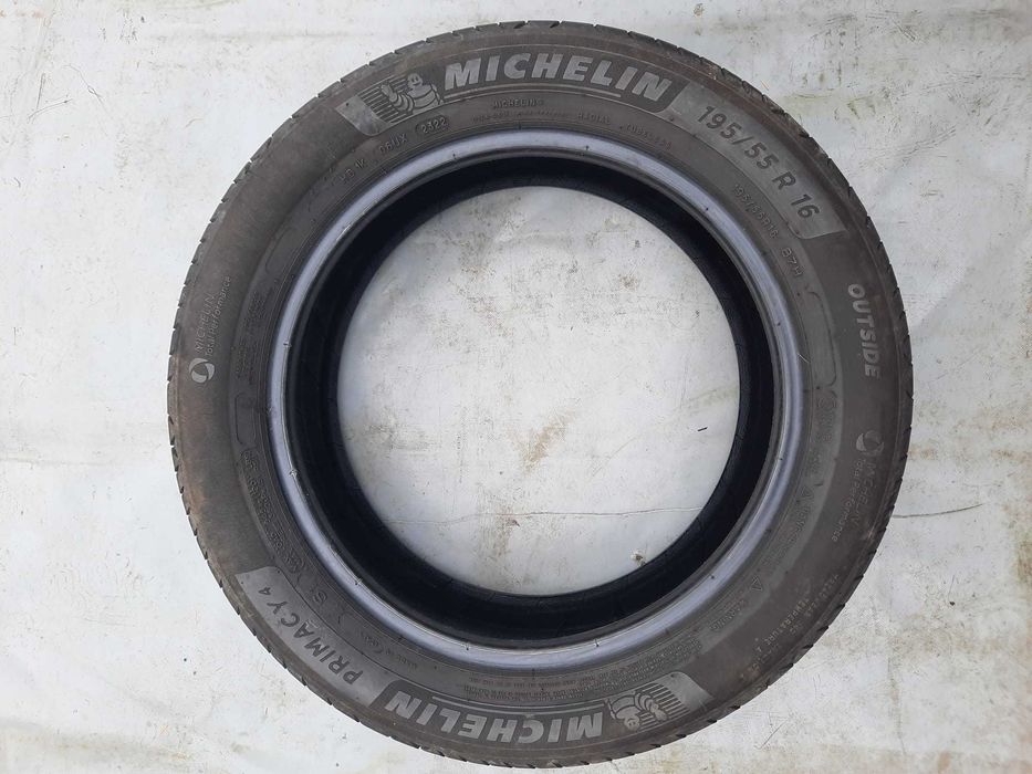 4 anvelope de vara, Michelin, 195/55/R16, DOT 2022,Pret: 150lei/bucata
