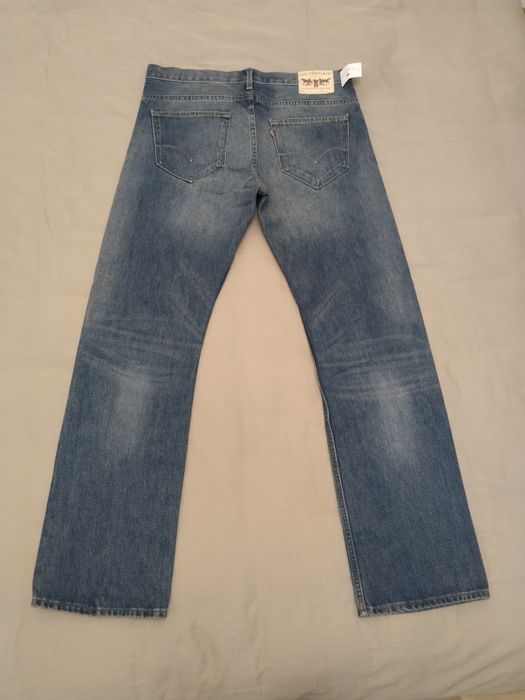 Levis новые синие мужские джинсы, модель 506, размер 34, 100% хлопок