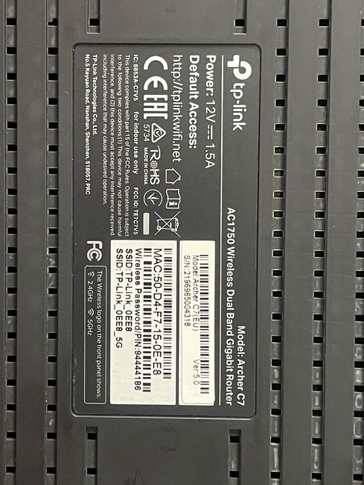 Router TP-Link C7
