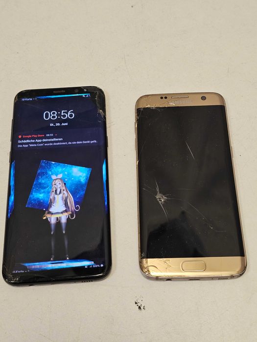 Pachet 2 Telefoane Samsung Galaxy S8 Plus si S7 Edge Defecte Piese