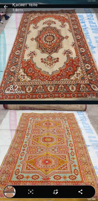 Кілемдер 5 штук, б/у
