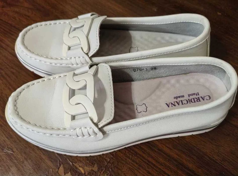 Лоферы женские, 36 размер. Экокожа