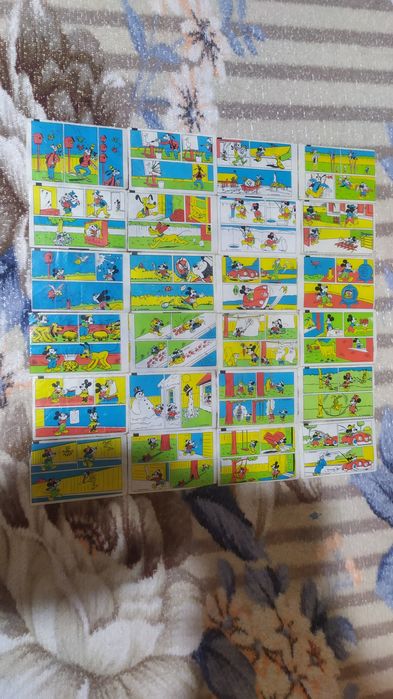 Вкладыши от жевательной резинки donald