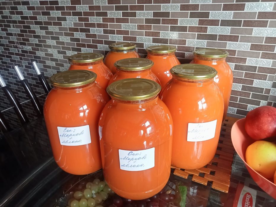 Соки натуральные