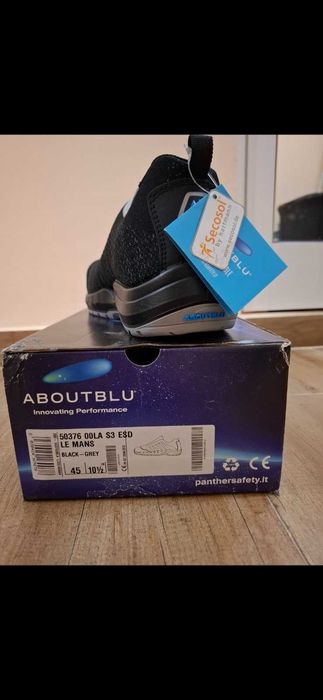 Работни обувки Aboutblu Le Mans S3 SRC – нови, №45