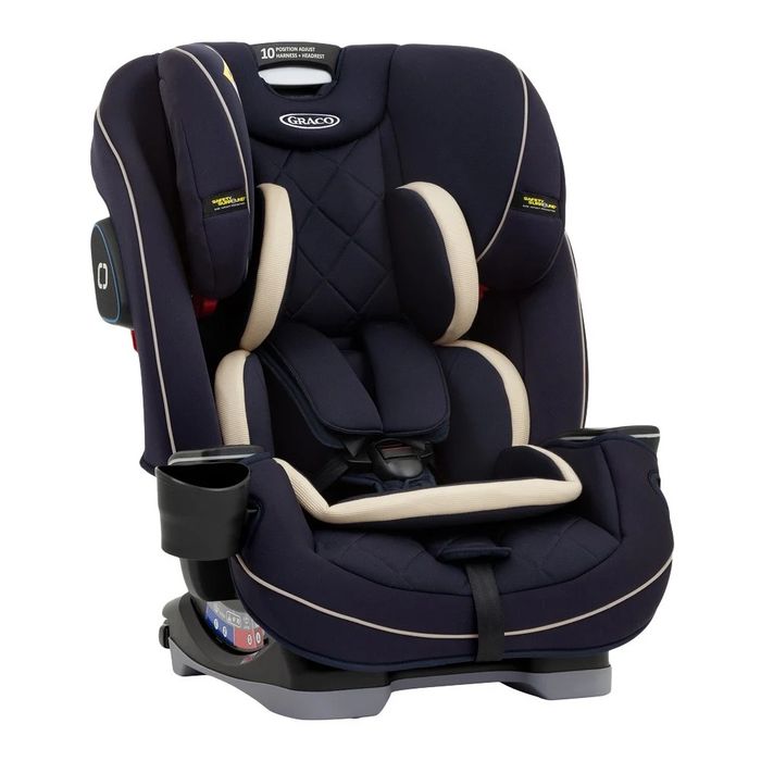 Scaun auto ISOFIX Graco Slimfit LX Black, 0-36 Kg, Negru
