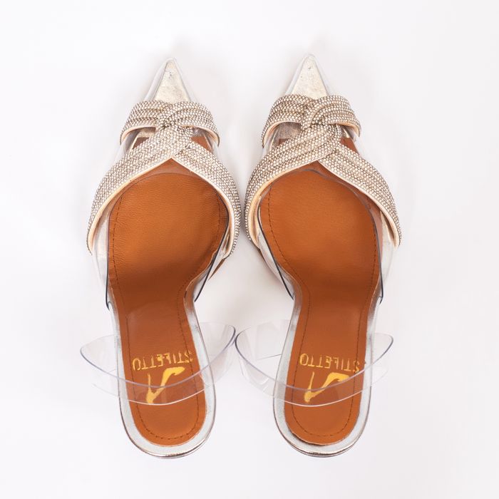 Прозрачни обувки  от stiletto