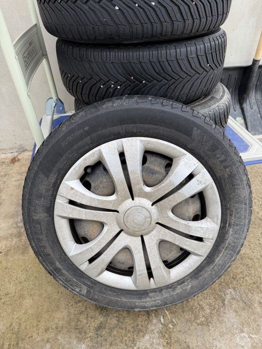 Гуми с джанти 5х100 michelin  ALL SEASON 15”