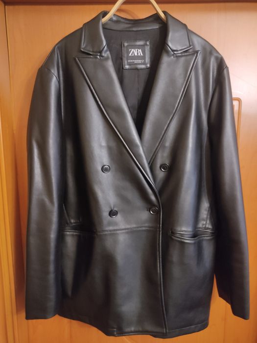 Куртка пиджак кожзам