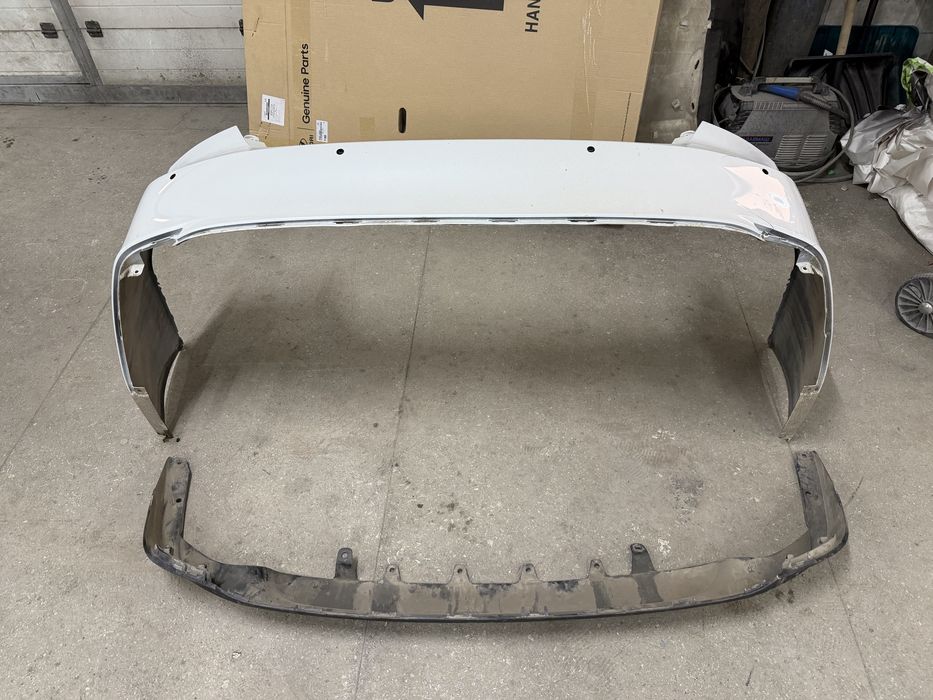 Бампер задний камри75