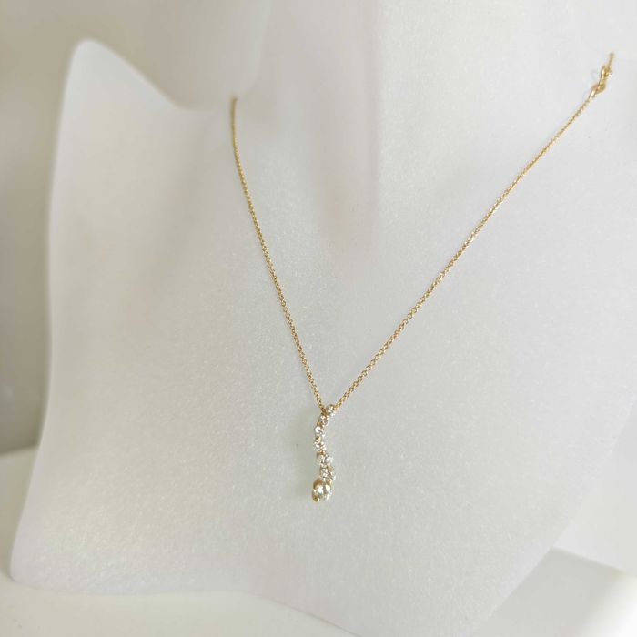 Colier 14k Diamante naturale Jurney 0.73ct