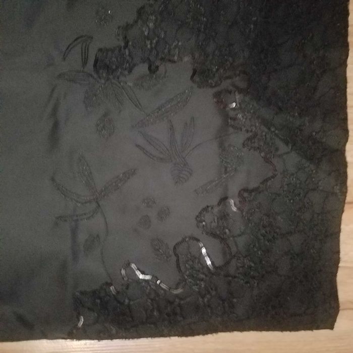 Юбка рыбка и юбка карандаш с вышивкой, кружевом, пайетками, Турция