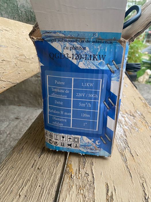 Pompa submersibila de drenaj