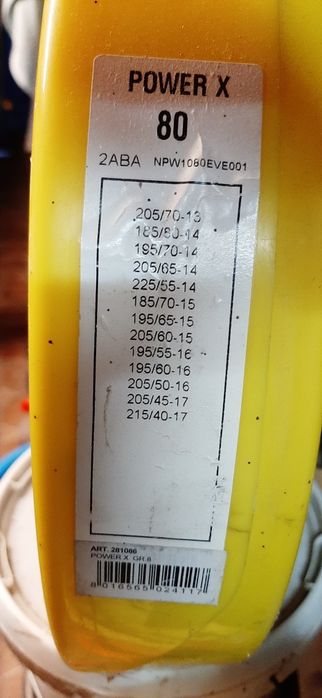 Lanțuri de zăpadă  de la r 13 până la r 17