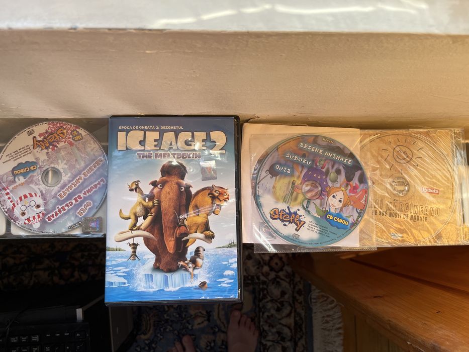 ICEAGE CDセット Ice Age 1, 2, 3, 4, 5 & Mammoth Christmas DVD Complete Set