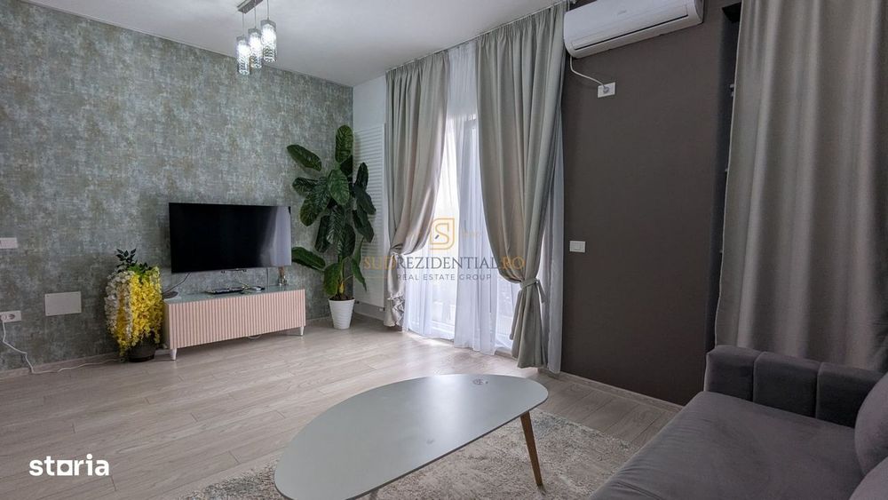 Zona Bd Brancoveanu - Apartament nou, 2 camere, decomandat, mobilat