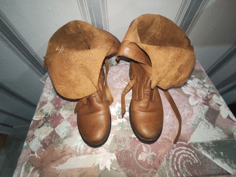 Дамски ботуши естествена кожа Steve Madden